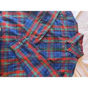 PENDLETON 100% WOOL BUTTON DOWN SHIRT MADE IN USA XL LONG SLEEVE